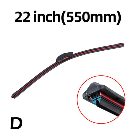 Car Windshield Wiper Blades Universal Water Repellent Wiper Blades-AM00203-Veeddydropshipping
