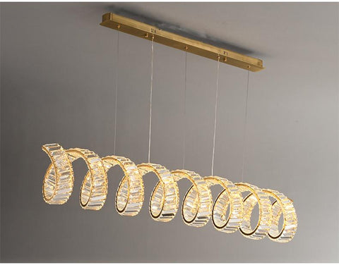 Modern Luxury Pendant Light Crystal LED-TI00337-Veeddydropshipping
