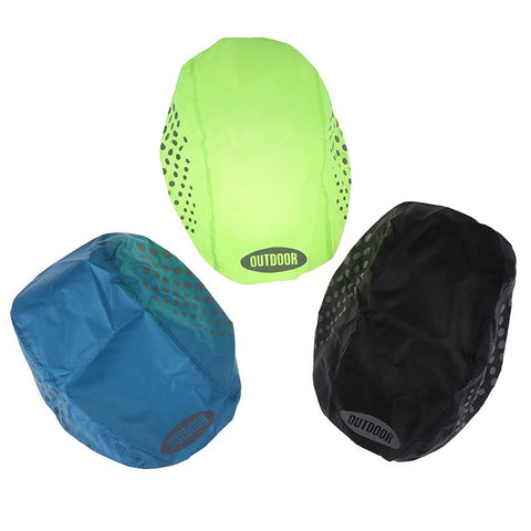 Reflective Bike Helmet Cover Waterproof Windproof Bicycle Helmet Rain Cover-OS01018-Veeddydropshipping