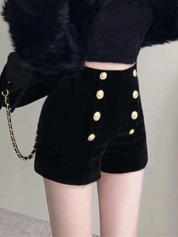 Black Shorts Women Skinny Sexy-Veeddydropshipping