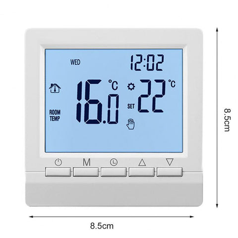 Household Thermostat Smart with Backlight LCD Large Screen Wall Room Heating-TI01034-Veeddydropshipping