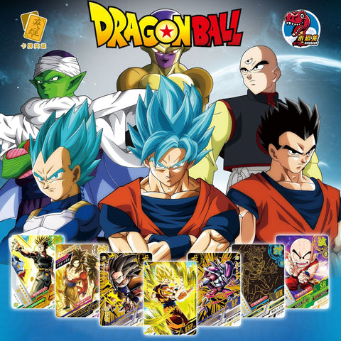 1/5/10 PACK Dragon Ball Cards Son Goku Saiyan Vegeta TCG Rare Trading-TB01621-Veeddydropshipping