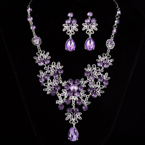 Beads Jewelry Sets Bohemia Bangles Fashion Necklace New Jewelry Set -JW00221-Veeddydropshipping