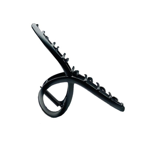 Simple black Claw Crab Elegant Hair Jewelry -JW00527-Veeddydropshipping