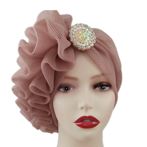 Fashion African Women Hats Headtie Caps-WF01691-Veeddydropshipping
