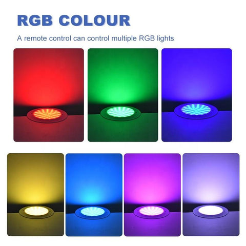 Ultra-Thin LED Underwater Pool Lights RGB DC12V/24V Phone Tuya-TI00951-Veeddydropshipping