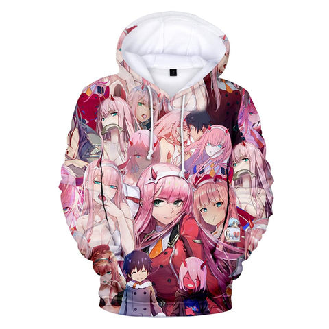 Hoodies Hipster Anime Zero Two Hoodie-MF00286-Veeddydropshipping