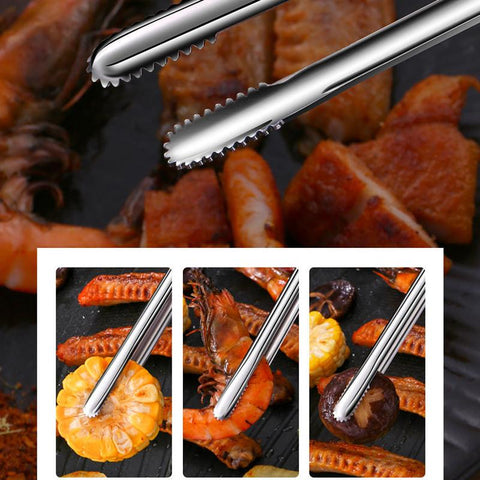 Barbecue Clip Grill Tongs Meat Cooking Utensils-HA01528-Veeddydropshipping
