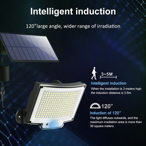 228 LEDs Outdoor Solar Lights Super Bright 3 Modes Flood Lights IP65-TI00822-Veeddydropshipping