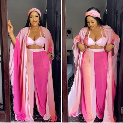Fashion Ethnic Set Women Africa Clothes-Veeddydropshipping
