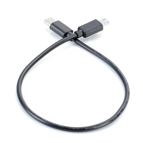 1pc USB Type C Male To Micro USB 5 Pin B Male Plug Converter OTG Adapter-CE00066-Veeddydropshipping