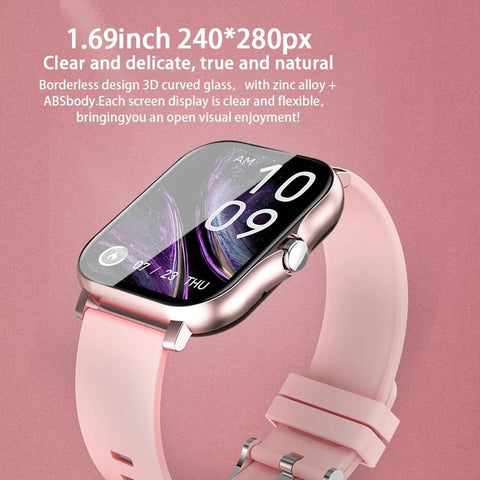 2022 New Smart Watch Women Fashion Bluetooth Call Watch Fitness -CE00597-Veeddydropshipping
