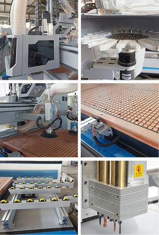 Wood Carving Machinery With Automatic Tool Changer-TI00229-Veeddydropshipping