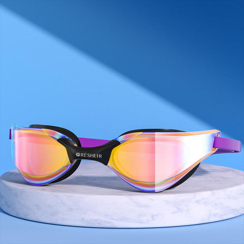 Professional Plating Anti-Fog Waterproof UV Protection Silica Gel Diving Glasses -OS00191-Veeddydropshipping