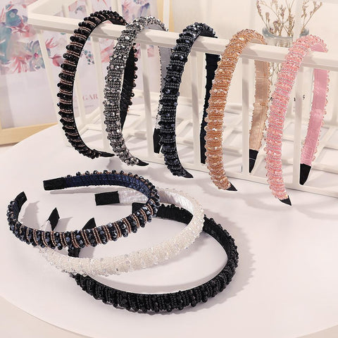 Crystal Headband Hair Accessories For Women -JW00519-Veeddydropshipping