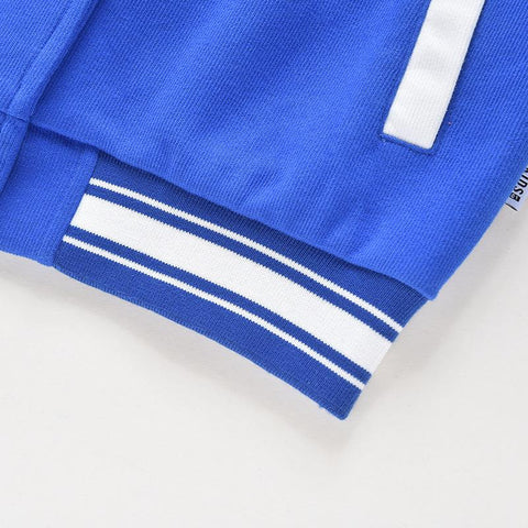 Boys Girls Baseball Uniform Coat Children Winter Clothes-Veeddydropshipping