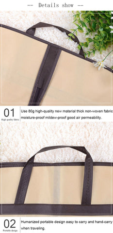 Hanging Clothes Storage Bag Clothes Dust Cover-HA01116-Veeddydropshipping