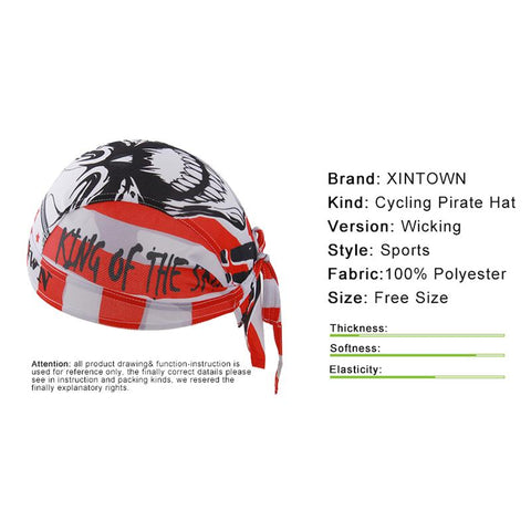 Outdoor Cycling Headbands Dragon &amp; Tiger Bike Bicycle Sports Cap Bandana -OS01219-Veeddydropshipping