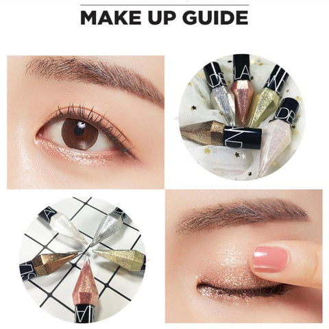 Pearlescent Diamond Eye Shadow Sequins MakeUp-BH00588-Veeddydropshipping