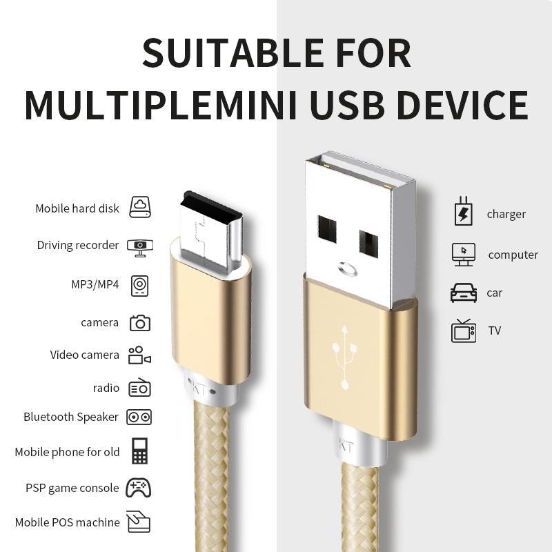 Mini USB Cable Fast Data Charger Cable-Veeddydropshipping