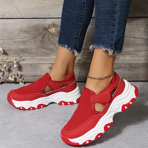 Women Breathable Sport Platform Non-Slip Comfort Fashion-BS00802-Veeddydropshipping