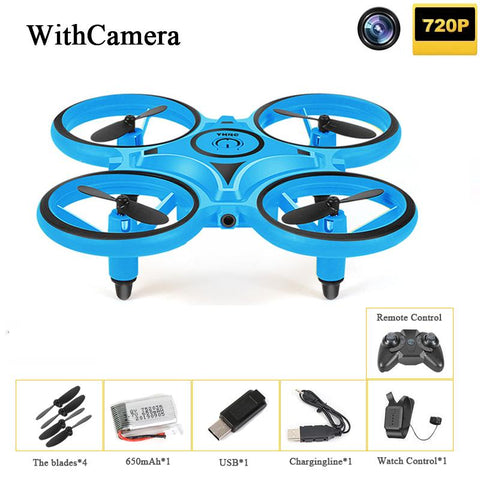 KaKBeir UFO RC Drone Mini Infrared Induction Hand Control Drone Altitude-TB01416-Veeddydropshipping