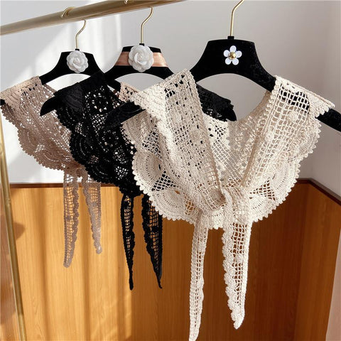 Women Clothes Accessories Detachable Collar-WF01340-Veeddydropshipping