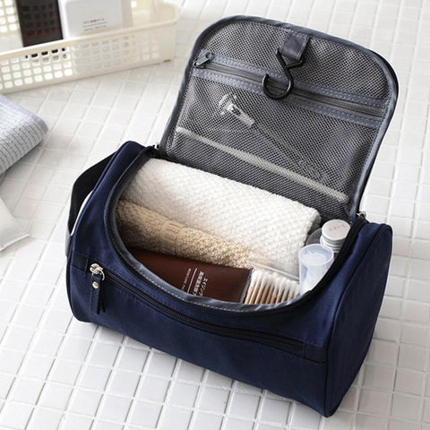 Waterproof Nylon Travel Cosmetic Bag Organizer Case Necessaries-BS00557-Veeddydropshipping
