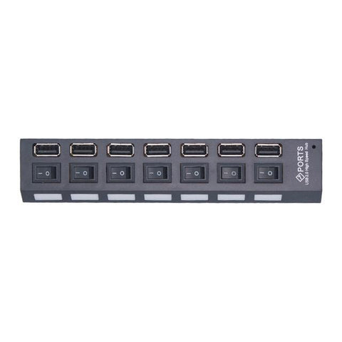 switch extension hub 7-port USB2.0 hub Computer USB extension hub one drag seven -CE00158-Veeddydropshipping