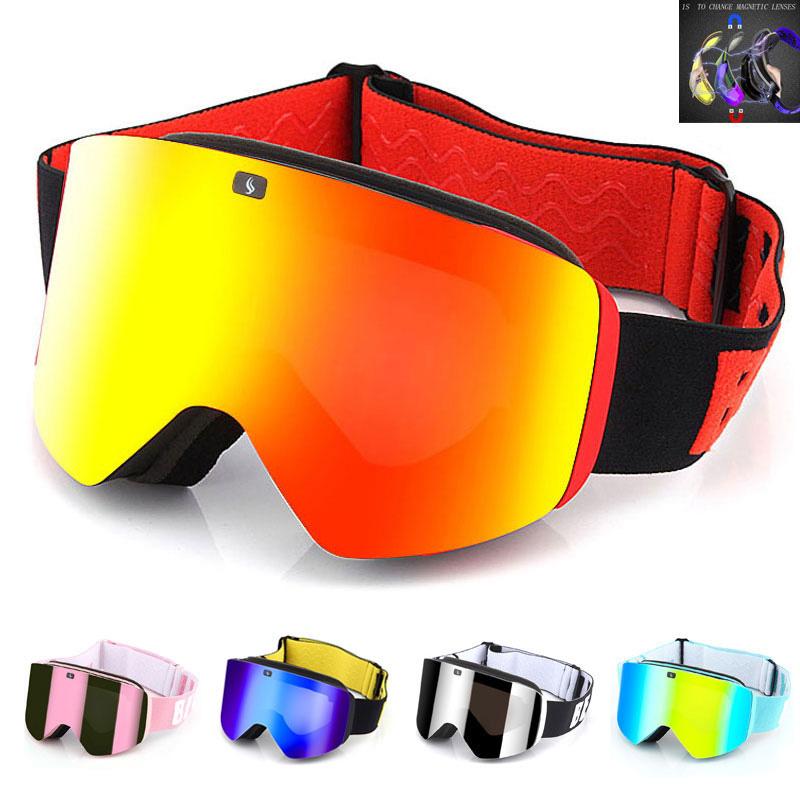 Layer Polarized Lens Skiing Anti-fog UV400 Snowboard Goggles-OS01504-Veeddydropshipping
