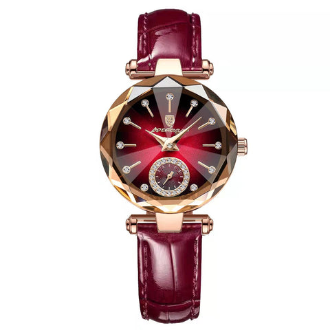 Luxury Crystal Stainless Steel Quartz Wristwatches Waterproof -JW00984-Veeddydropshipping