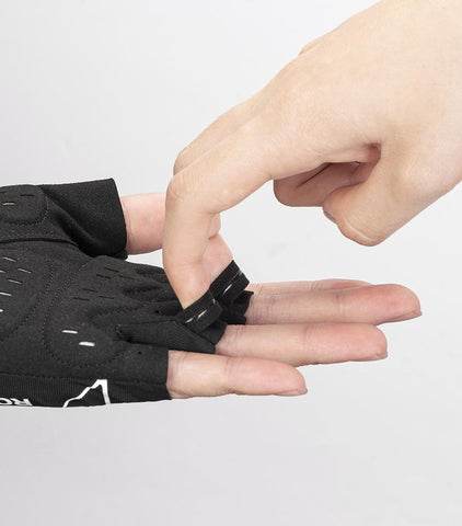 Bicycle Gloves Breathable Half Finger Reflective MTB Bike Gloves Thickened Silicone-OS01150-Veeddydropshipping
