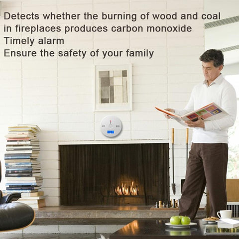 Carbon Sensor Smoke Detector Warning Alarm-CO00615-Veeddydropshipping