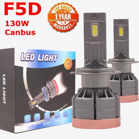 F5D 130W 13000LM H7 H4 9005 9007 H11 h13 LED Headlights Bulb-AM00011-Veeddydropshipping