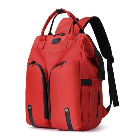 Multifunction Ladies Waterproof Shoulder Backpack Large Capacity Mommy-BS00033-Veeddydropshipping