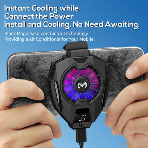 Mobile Phone Cooler Universal Phone Cooling Fan Case DL05 Radiator-PA00681-Veeddydropshipping