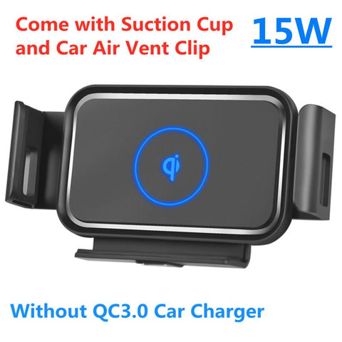 Car Wireless Charger 20W Auto Clamping Phone Mount-PA01200-Veeddydropshipping