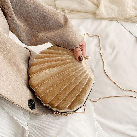 Shape Shoulder Bag Winter Velour Crossbody Bag Women Fashion-BS00212-Veeddydropshipping