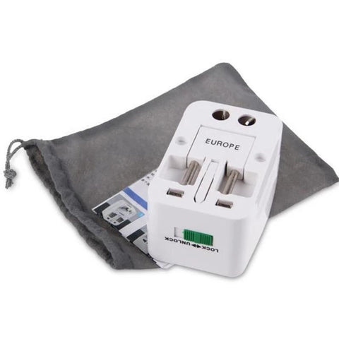 Multifunction Travel Plug Adapter All In One Converter Charger Worldwide Universal -