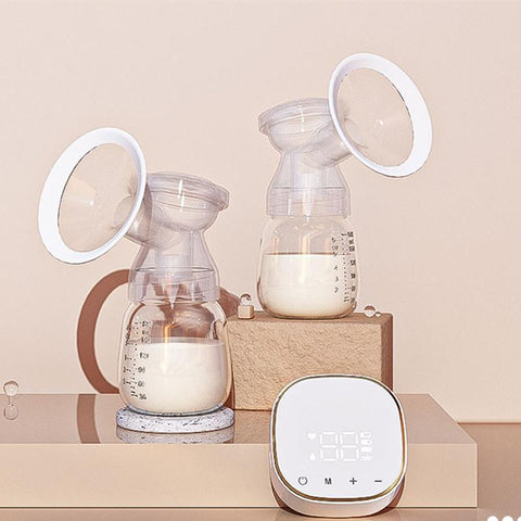 Rechargeable Nursing Breast Pumps with LED Display Double Electric Breast-TB00649-Veeddydropshipping