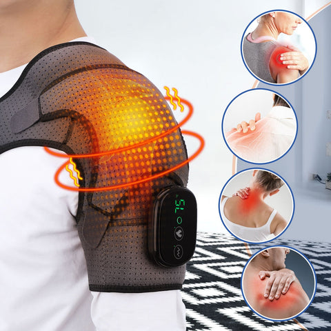 Rechargeable Heated Shoulder Brace Dislocation Shoulder-BH00889-Veeddydropshipping