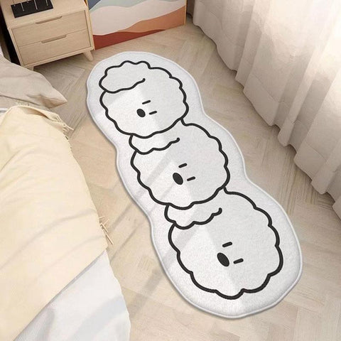 Cute Cat Rug Nordic Cartoon Carpet for Bedroom-HA00464-Veeddydropshipping
