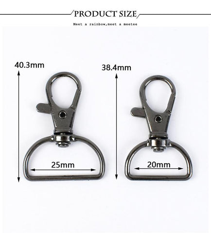 Metal Lobster Clasp Clip Snap Hook Swivel Bag Buckles-HA00140-Veeddydropshipping