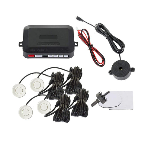 Wireless Car Parking Sensor Kit Buzzer 12V 22mm Reverse Backup Radar-AM00145-Veeddydropshipping