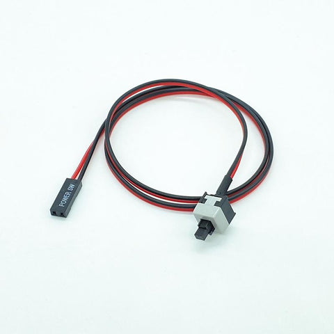 1Pc Computer Power Line Main Engine Power Switchn Reset Button Line Long-CE00097-Veeddydropshipping