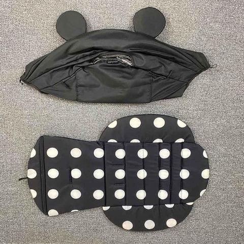 Baby Stroller Sun Shade For Babyzen Yoyo 175 Degrees Cover Seat Back Zipper-TB00413-Veeddydropshipping