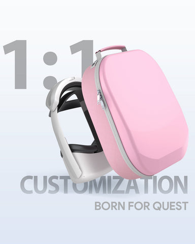 Hard Carrying Case Compatible with Meta/Oculus Quest 2 Virtual Reality -CE01206-Veeddydropshipping