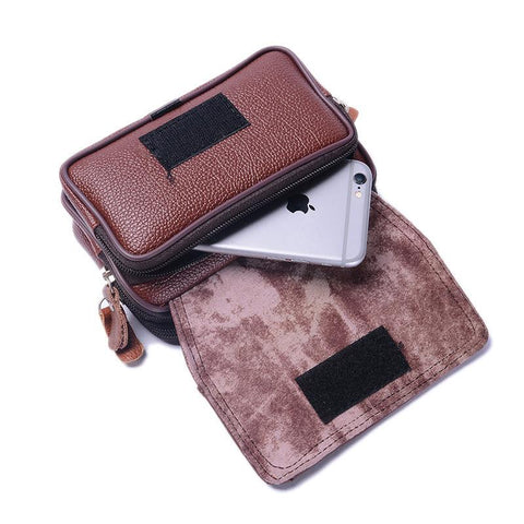 Vintage Waist Pack Multi-function Phone Coin Waist Bag Wearable-BS00100-Veeddydropshipping