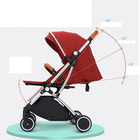 Lightweight baby Stroller Folding Stroller Ultra-Light Portable Traveling Cabin-TB00370-Veeddydropshipping
