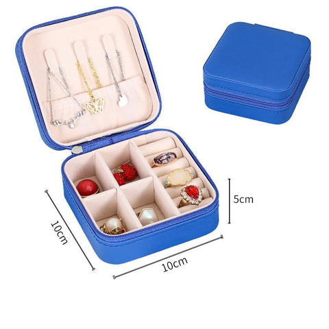 Portable Box Jewelry Organizer Travel Case Boxes-HA00786-Veeddydropshipping